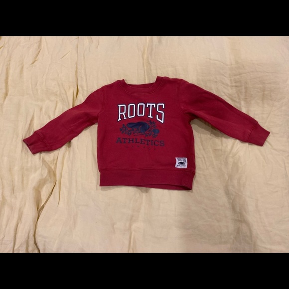 ROOTS 4T toddler sweatshirt in excellent condition. Barely worn. - Picture 1 of 3